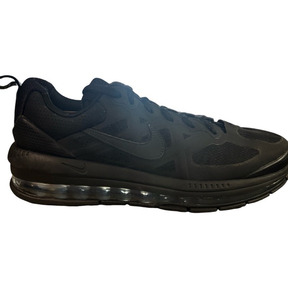 New Nike Air Max Genome Triple Black Running Shoes Men's SZ 11.5 CW1648 001